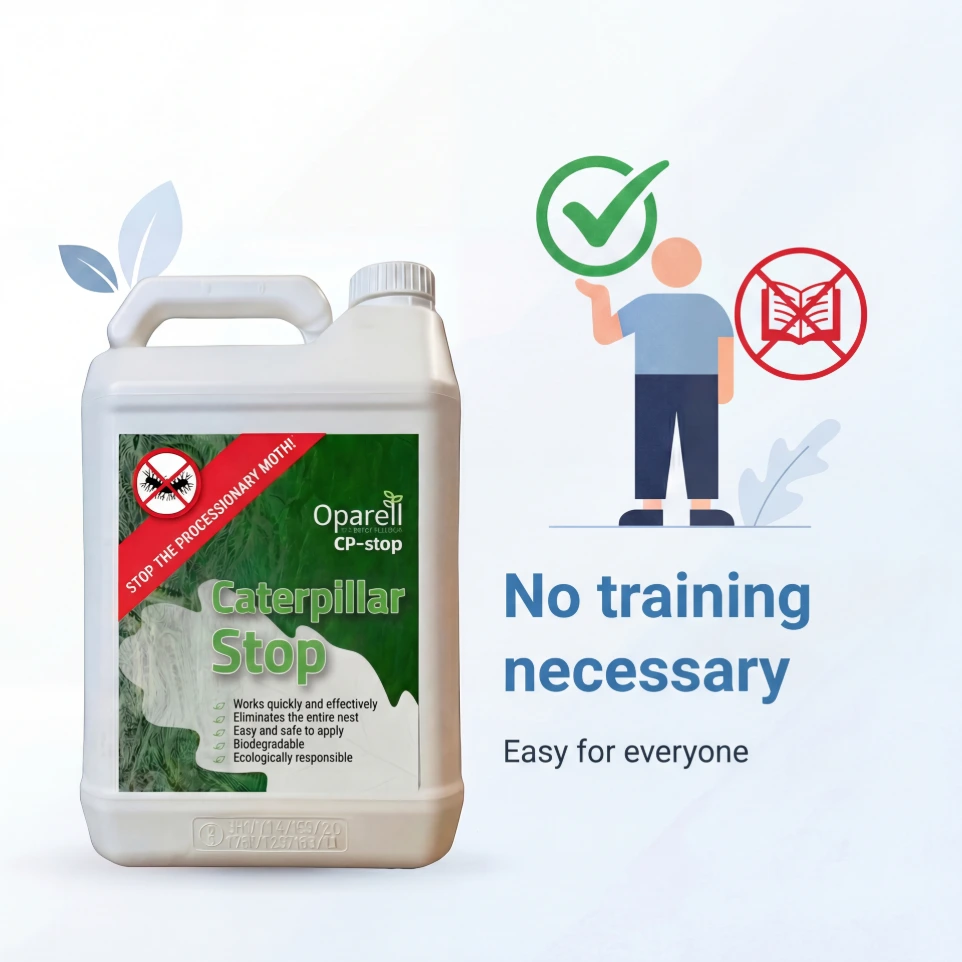 No training necessary – processionary