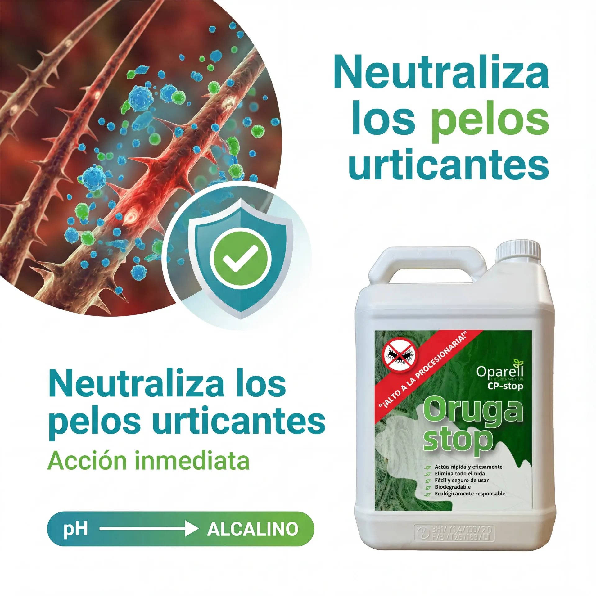 Oparell Oruga Stop 15KG 75 Nidos